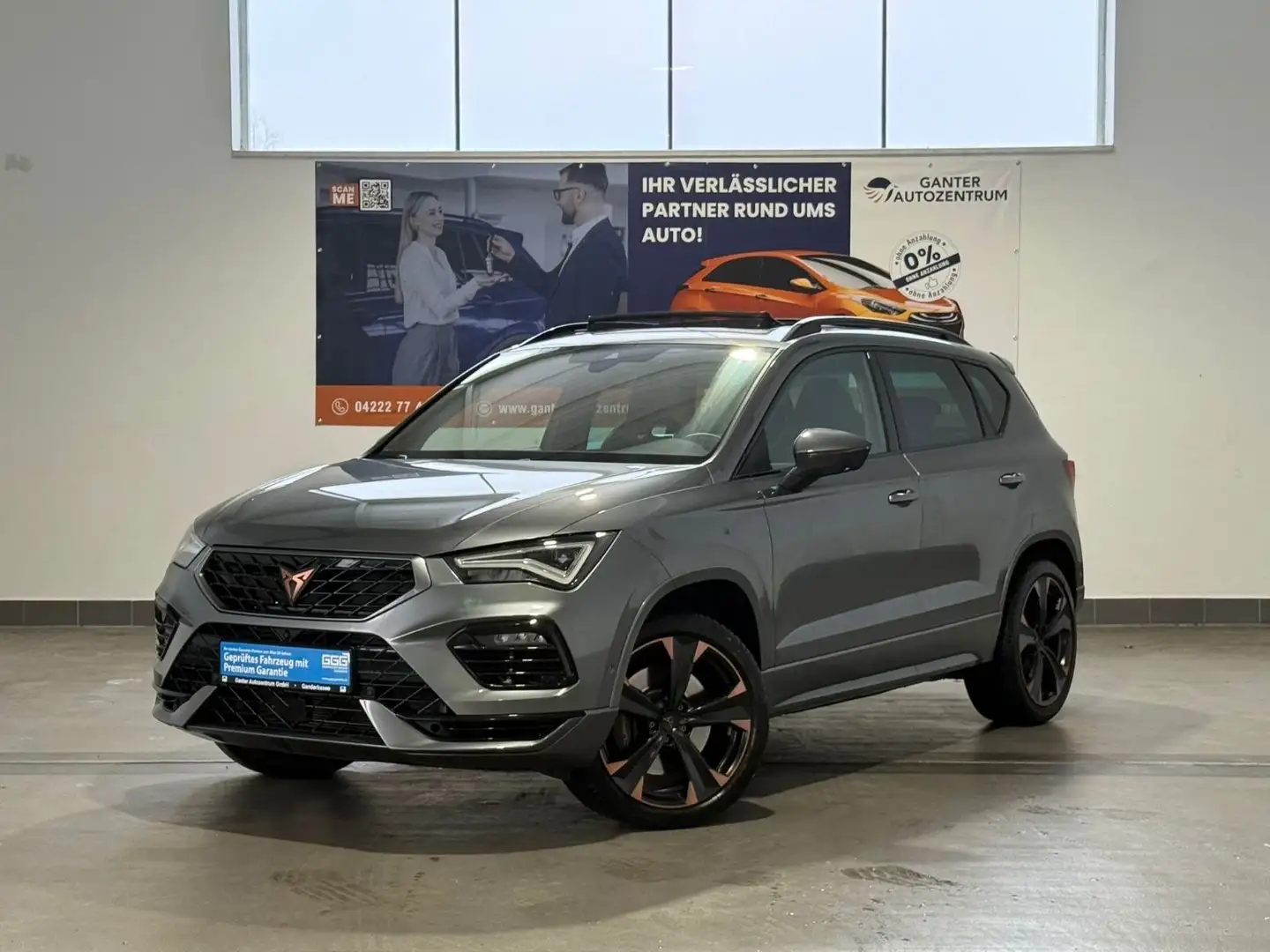 CUPRA Ateca Cupra Ateca VZ DSG 2.0TSI 4Drive PANO+KAMERA+SHZ Gris - 1