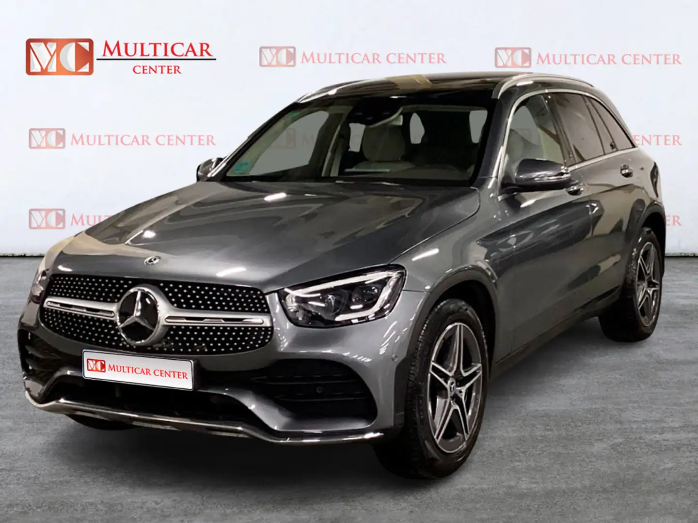 Mercedes-Benz GLC 220 -CLASS 2.0 D 4MATIC AUTO 5P Gris - 1