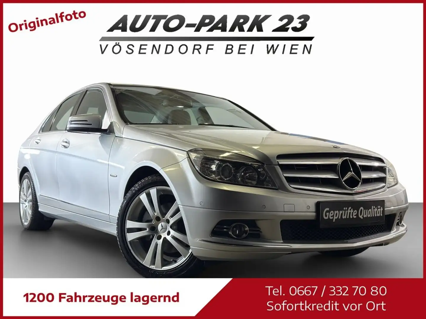 Mercedes-Benz C 200 C200 Kompressor**AVANGARDE**AUTOMATIC*PICKERL3/... Grau - 1