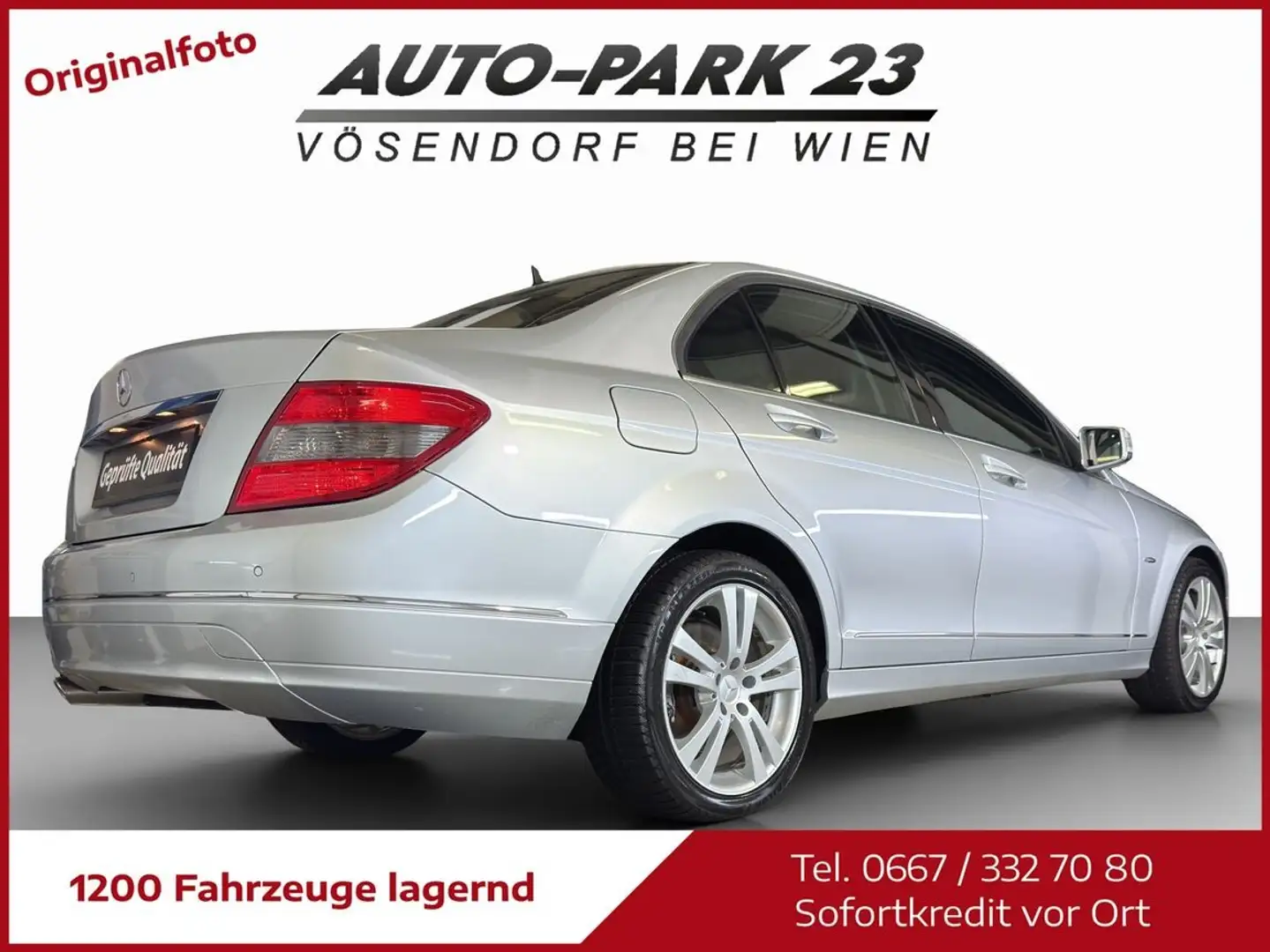 Mercedes-Benz C 200 C200 Kompressor**AVANGARDE**AUTOMATIC*PICKERL3/... Grau - 2