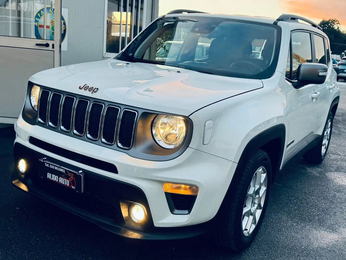 Jeep Renegade Renegade 1.3 t4 Longitude 2wd 150cv ddct Bianco - 2