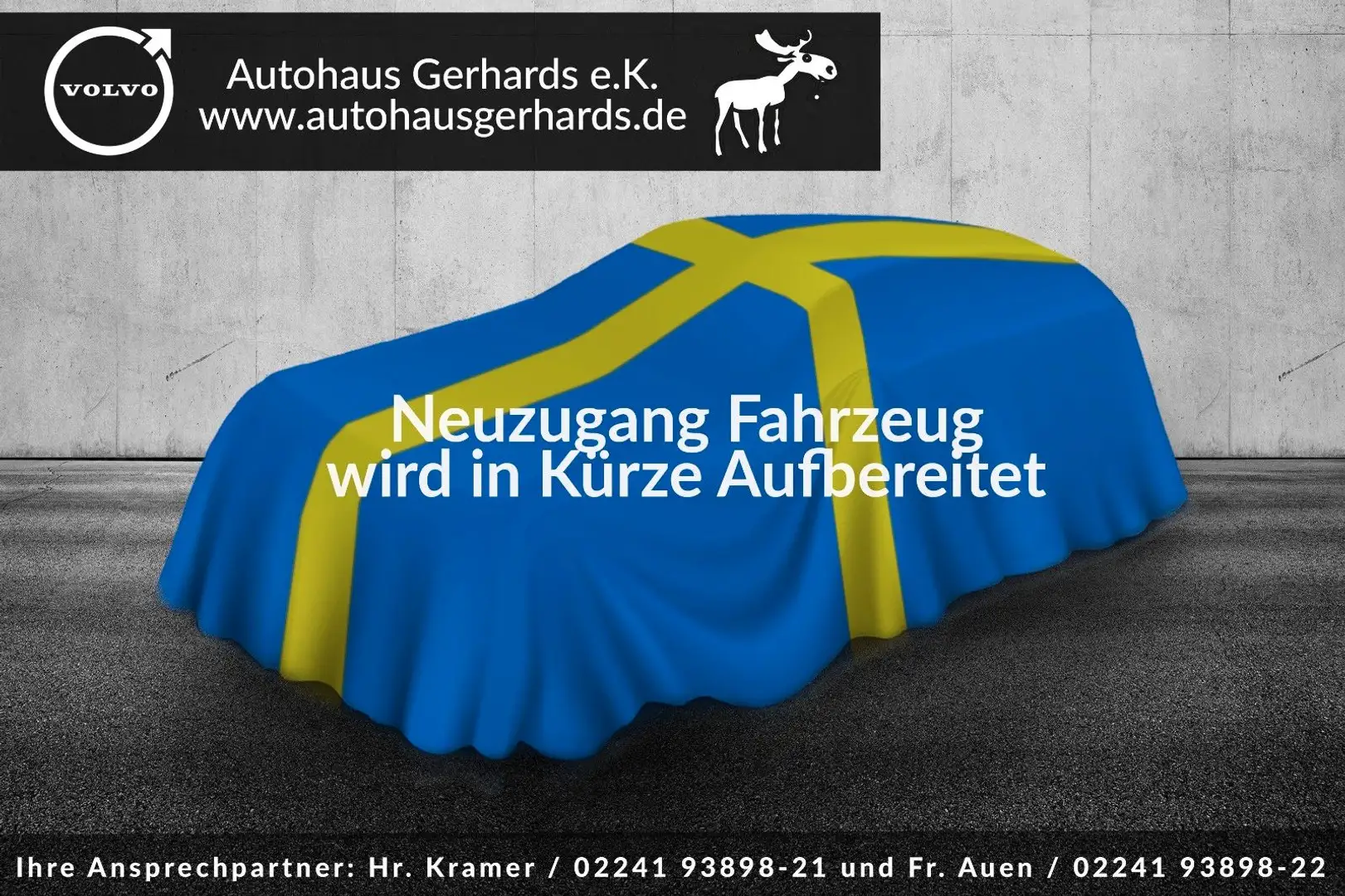 Volvo XC60 B4 AWD R Design AHK,ACC,Standh,Kam Schwarz - 1