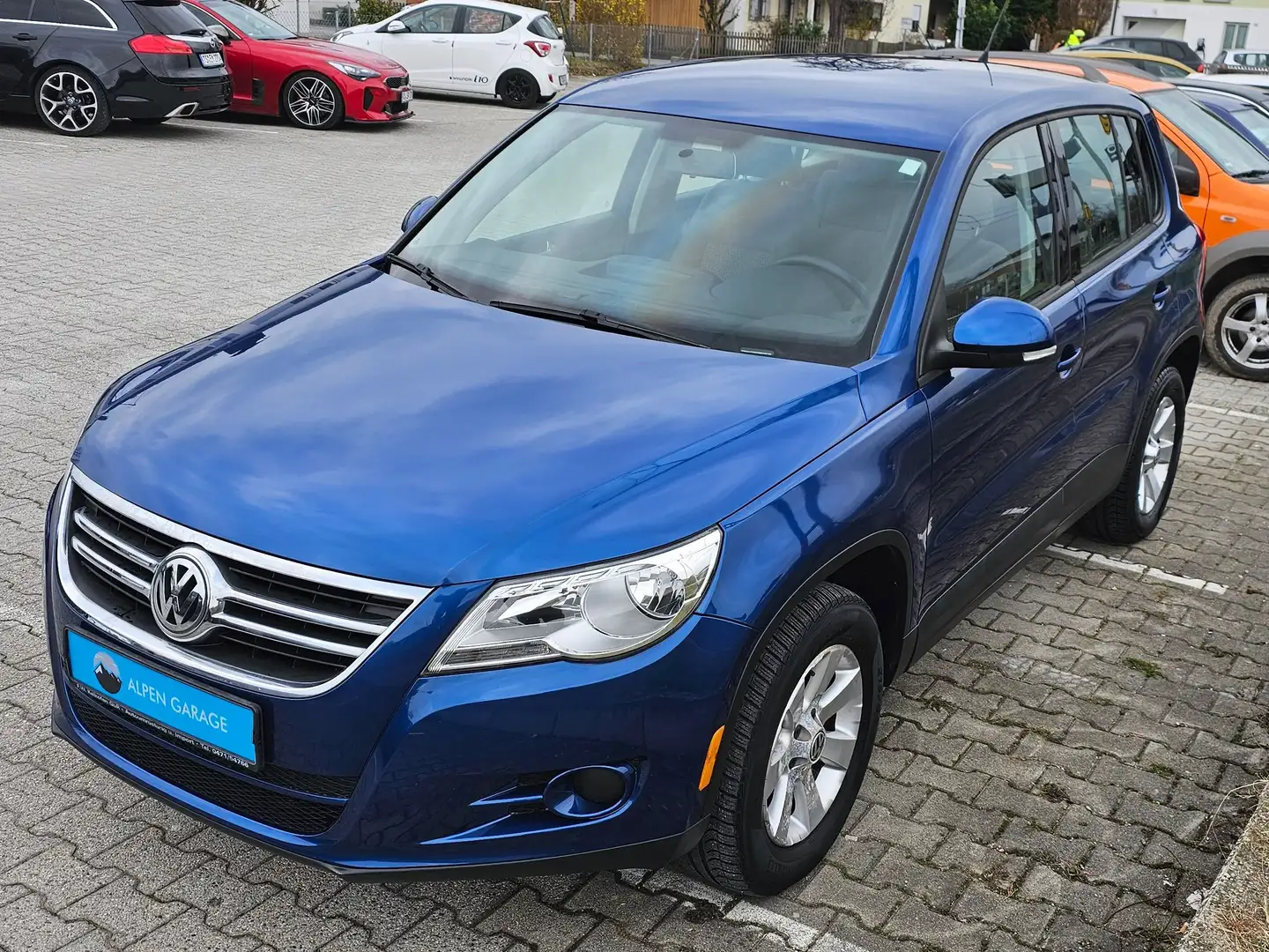 Volkswagen Tiguan 2.0 TSI*DSG*Trend & Fun*1.Hand*Tempo*Klima*Alu* Bleu - 1