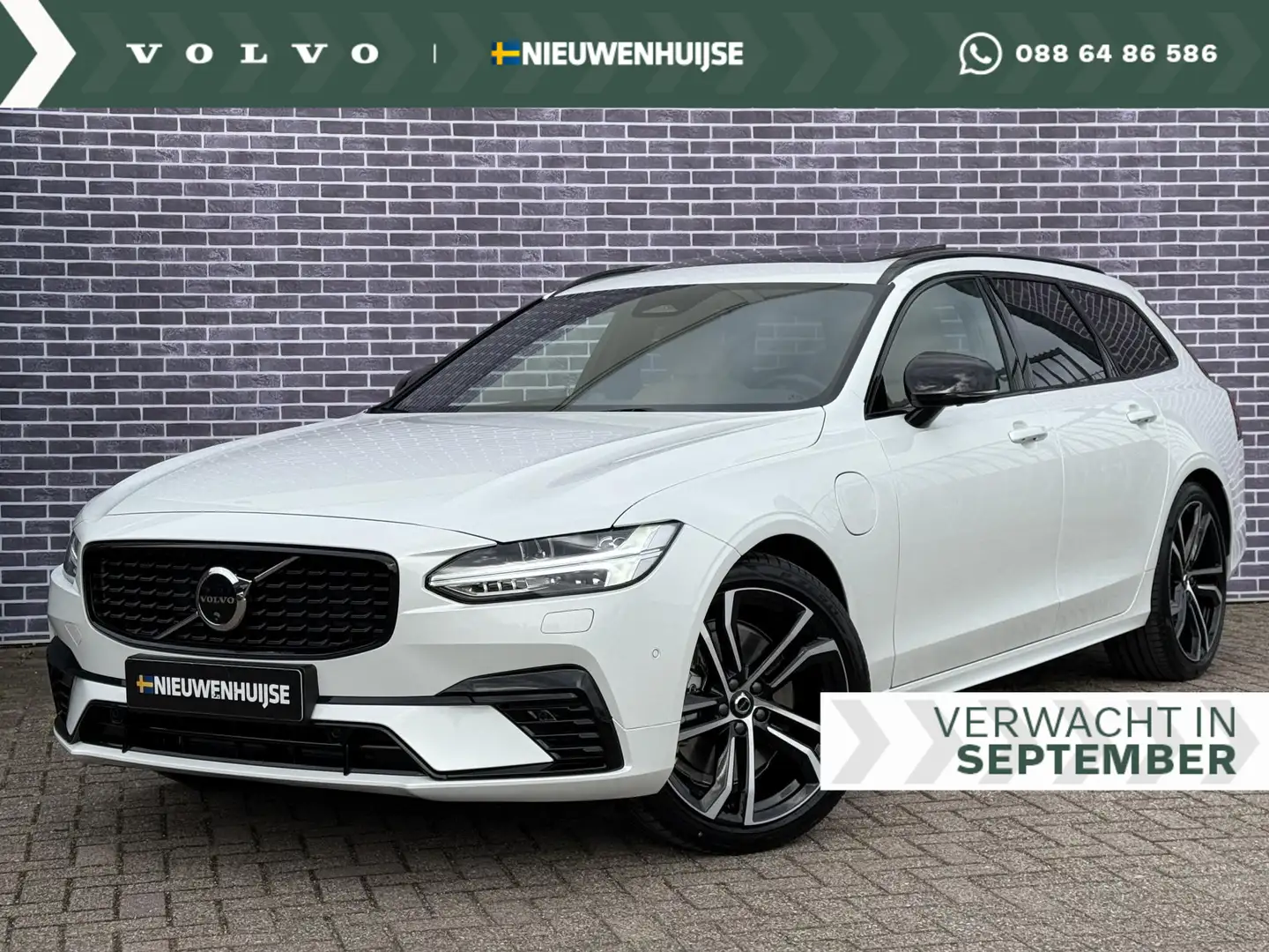 Volvo V90 2.0 T8 Plug-in hybrid AWD Ultra Executive Edition Wit - 1