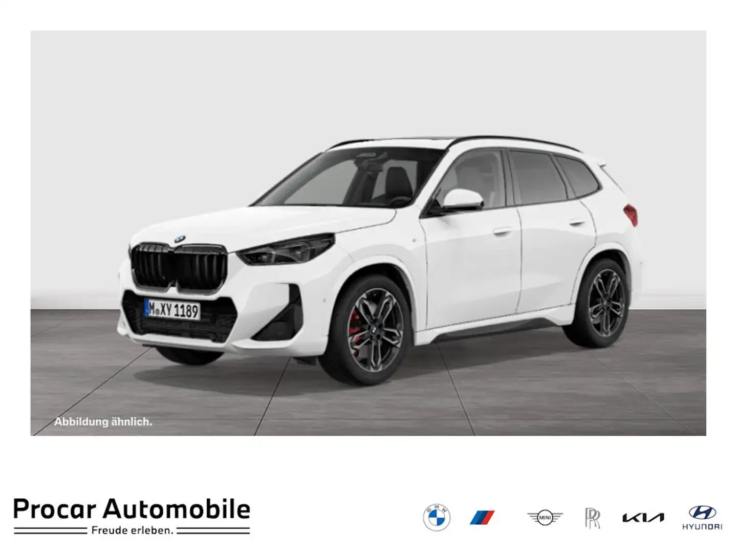 BMW X1 xDrive23d M Sport Pro AHK Pano HuD H/K DA Prof. DA Weiß - 1