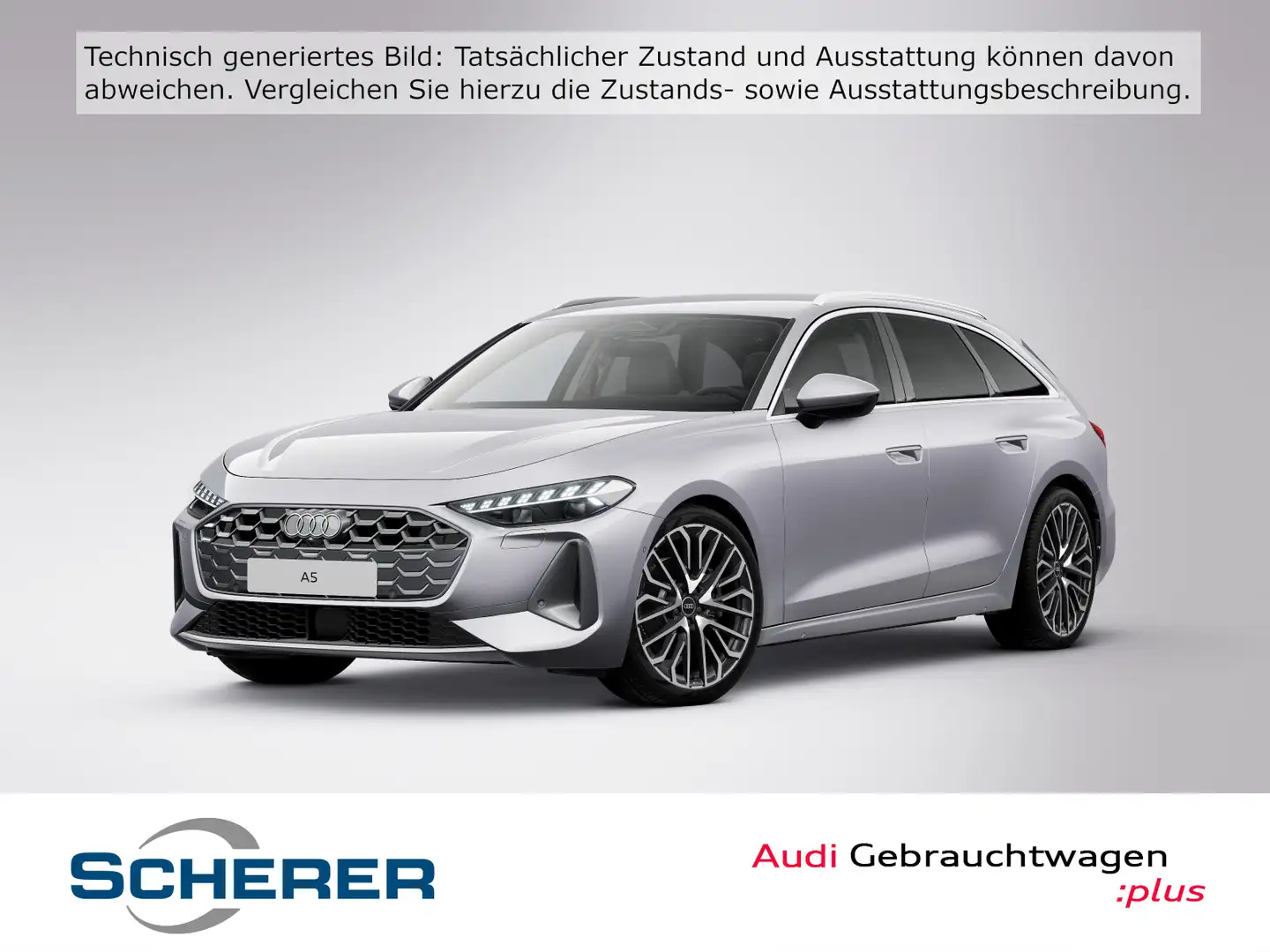 Audi A5 TFSI S tronic LED+ NAVI+ AHK RFK TECH Silber - 1