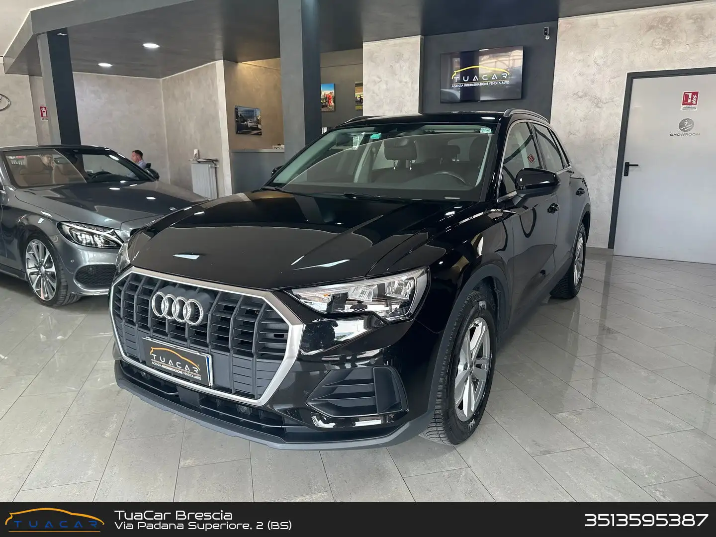 Audi Q3 Business Advanced 2.0 35 TDI Noir - 1