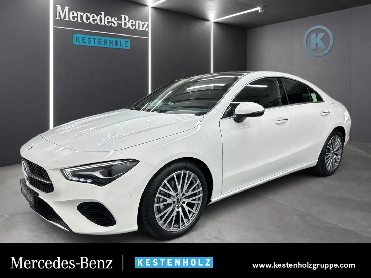 Mercedes-Benz CLA 180 Cp. Carbon Pano Burmester LED Keyl-GO PTS Weiß - 1
