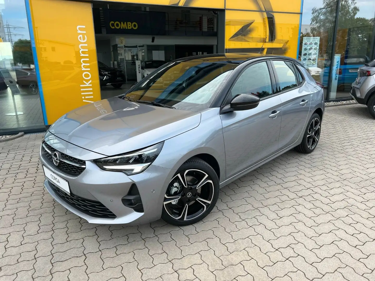 Opel Corsa GS Line 1.2 Turbo 100 Sitzheizung_Garantie Grau - 2