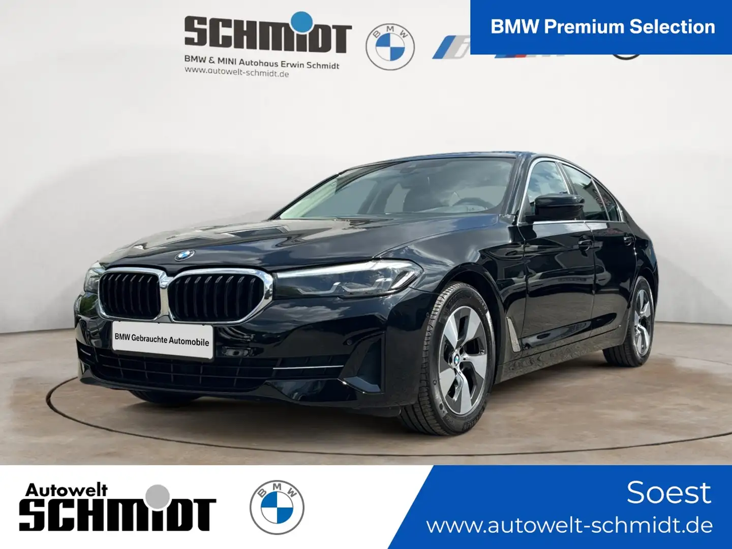 BMW 520 d Limousine Aut. + 2Jahre-BPS.GARANTIE Nero - 1