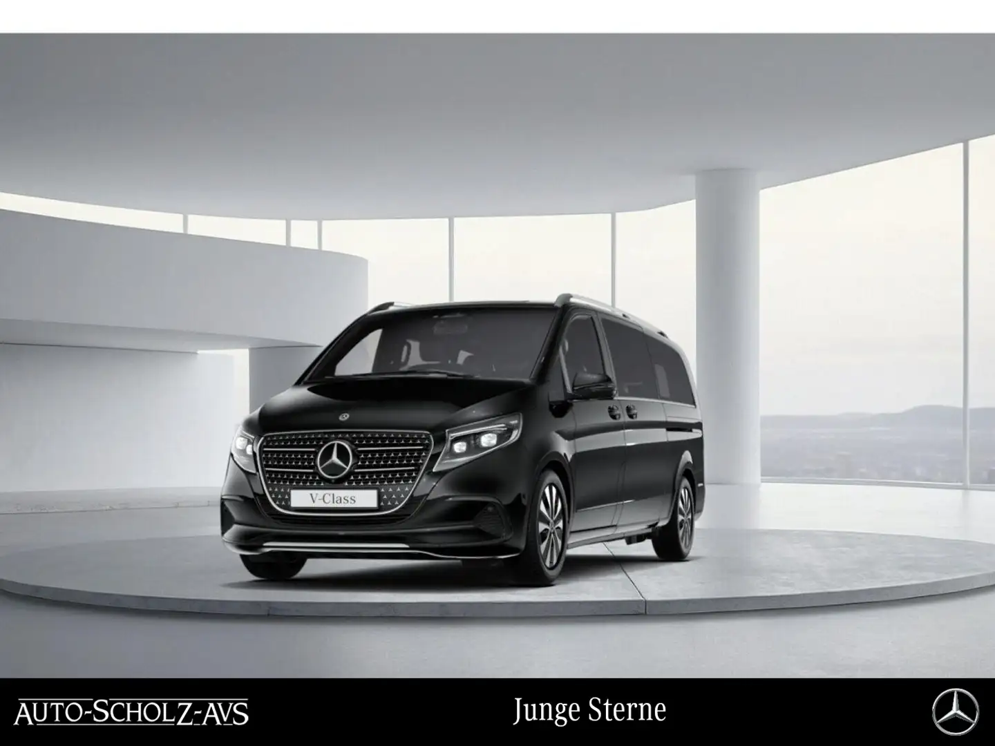 Mercedes-Benz V 300 d AVANTGARDE Extralang AR-Navi*LenkradHz** Schwarz - 1