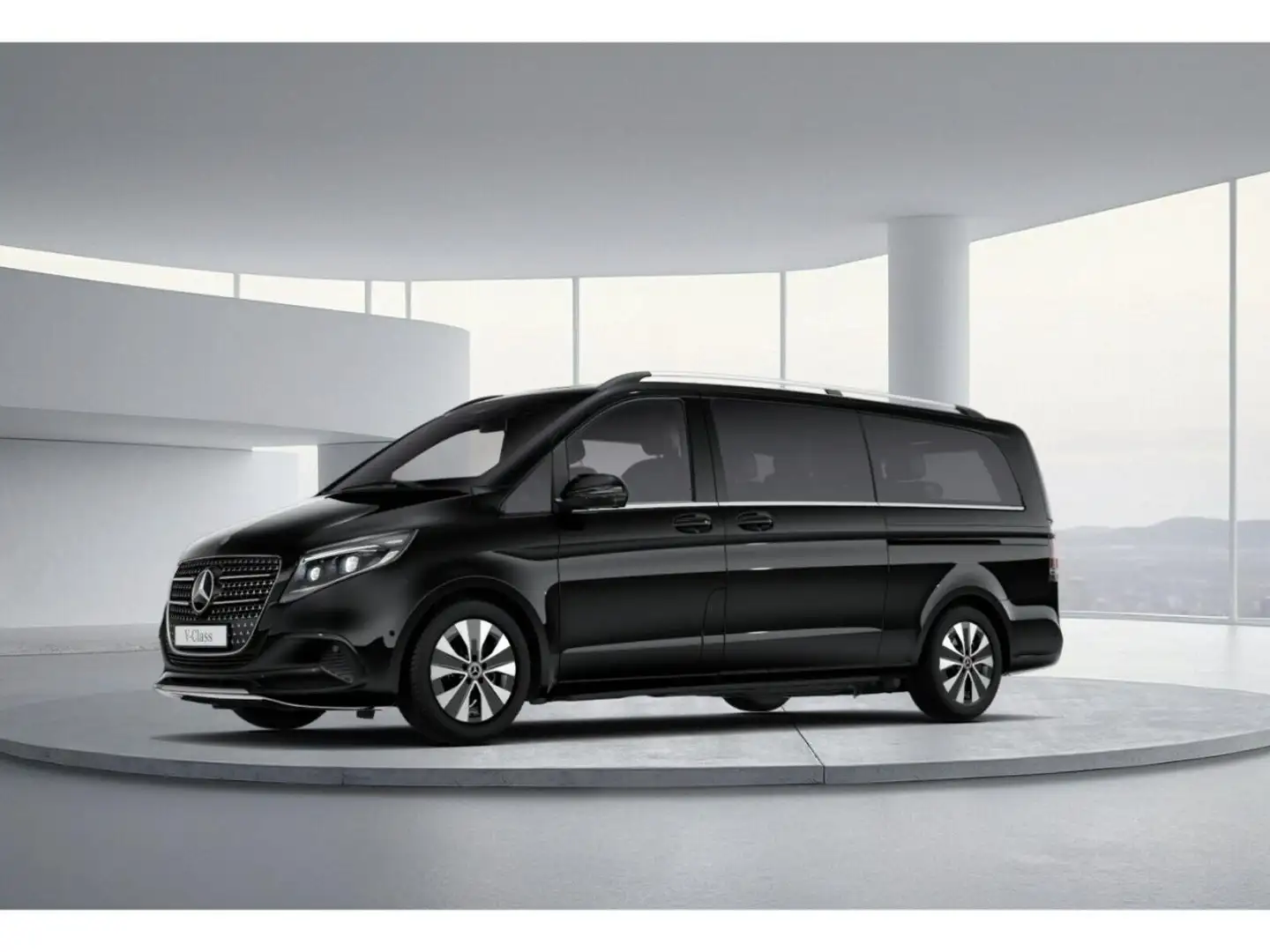 Mercedes-Benz V 300 d AVANTGARDE Extralang AR-Navi*LenkradHz** Schwarz - 2