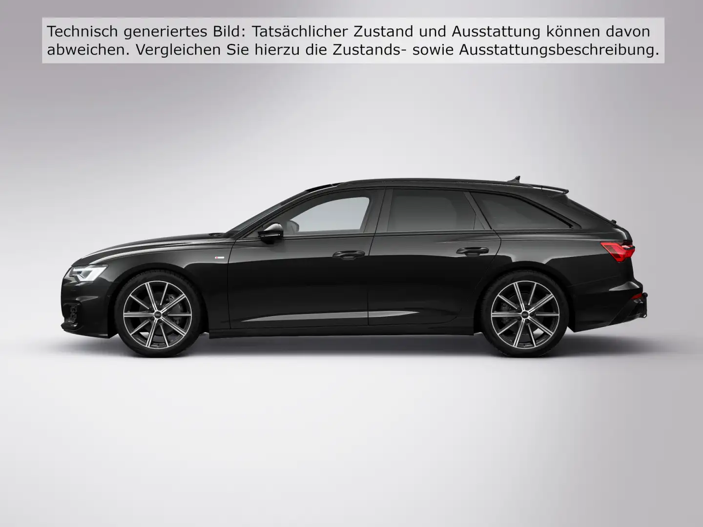 Audi A6 45 TDI quattro S-LINE*NAVI-PLUS*MATRIX* Schwarz - 2
