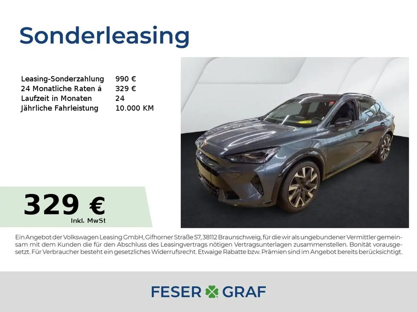 CUPRA Formentor VZ 2.0 TSI 4Drive|AHK|Pano|Sennheiser Grau - 1