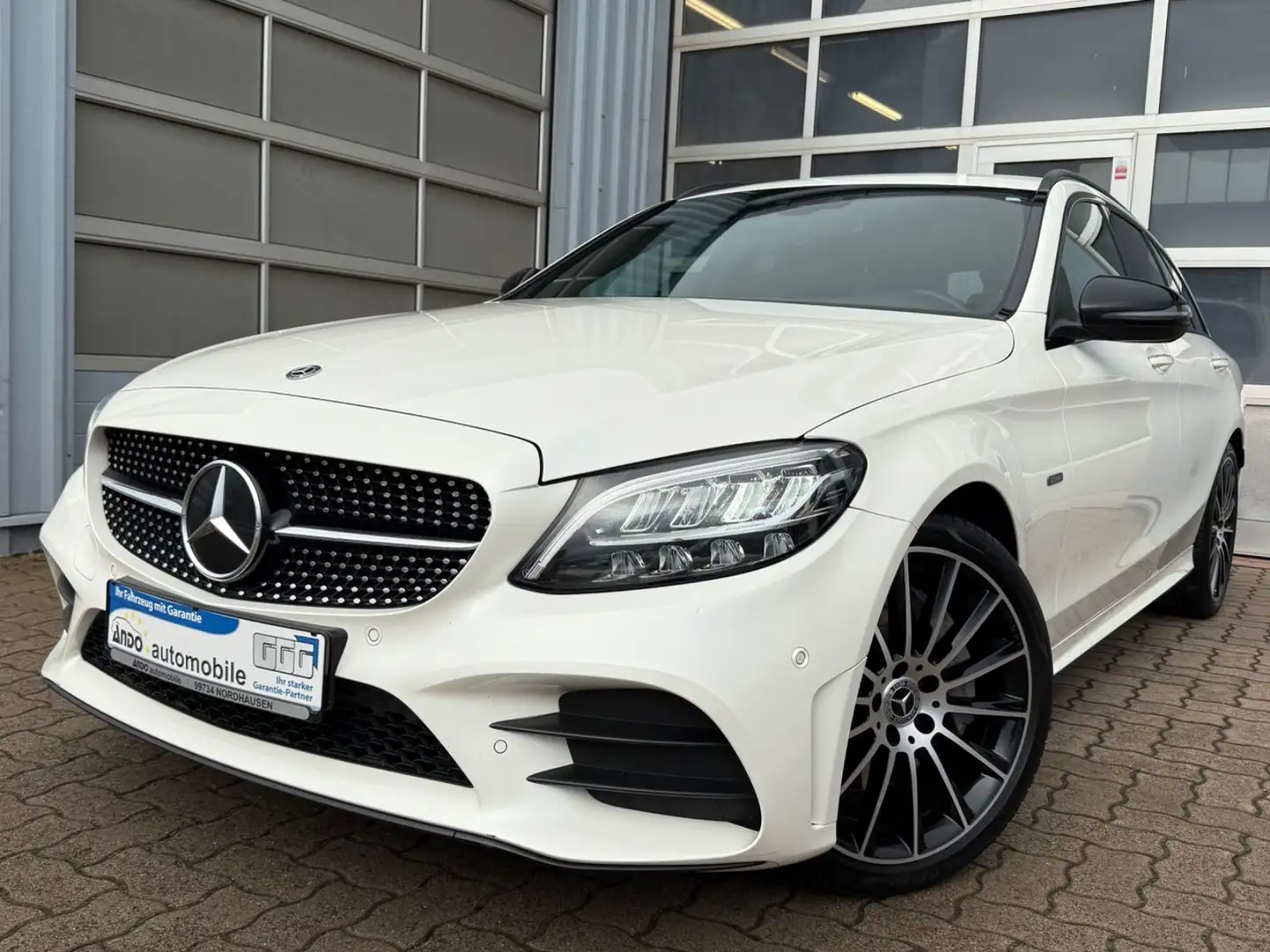 Mercedes-Benz C 300 T de AMG-Line*HEAD-UP*KEYLESS*VIRTUAL*AHK* Weiß - 2