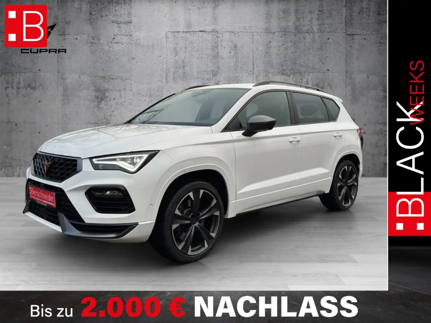 CUPRA Ateca VZ 2.0 TSI 4Drive DSG AHK Top View FaPa LED Weiß - 1