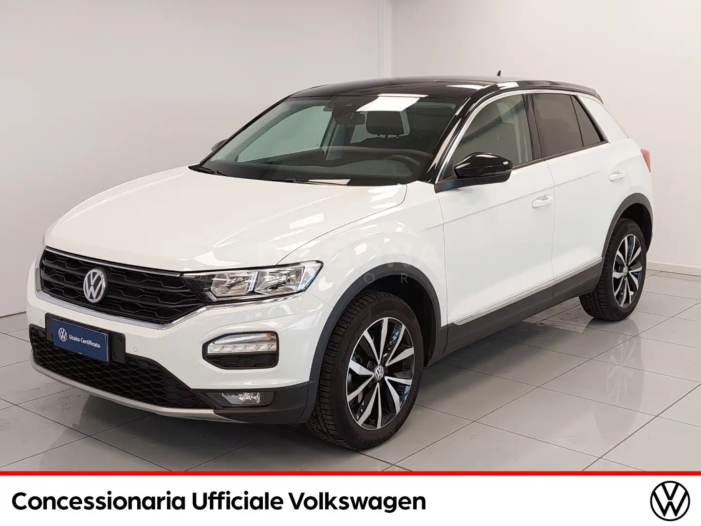 Volkswagen T-Roc 1.6 tdi style Bianco - 1