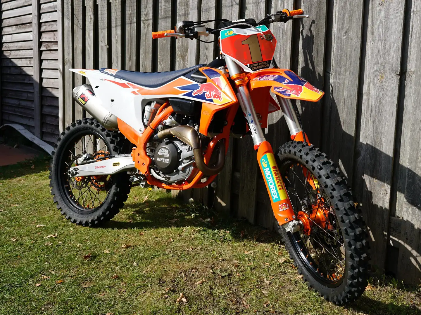 KTM 450 EXC 2019 KTM 450 SX-F Herlings Replica Oranje - 1