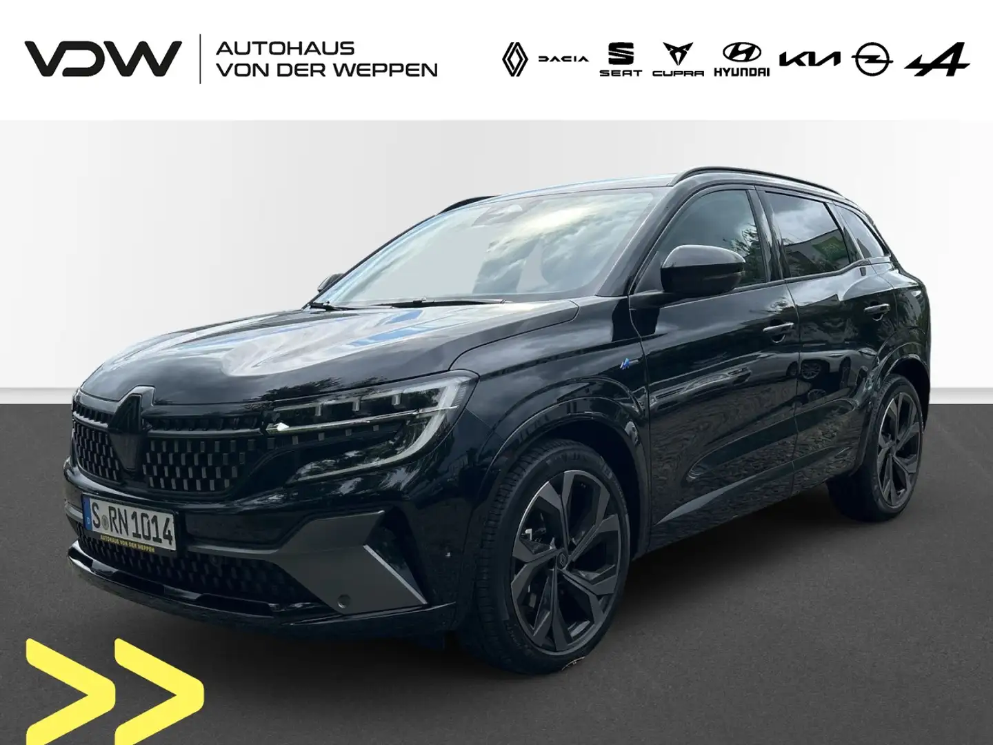 Renault Austral Techno Esprit Alpine E-Tech Full Hybrid Klima Schwarz - 1