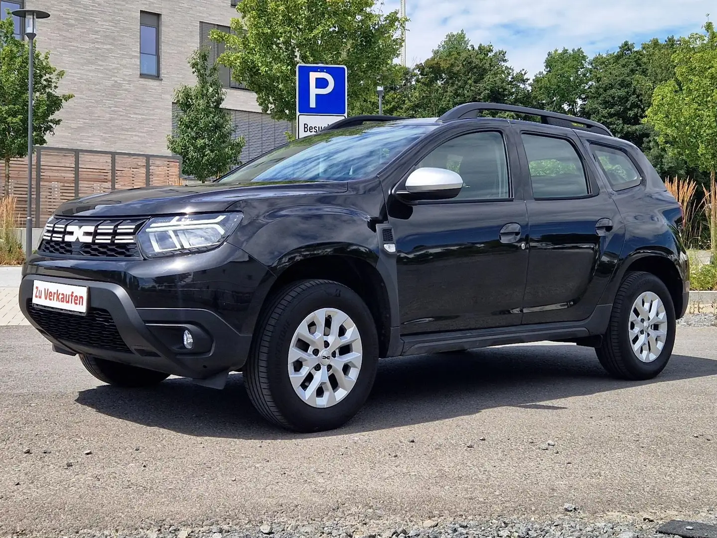 Dacia Duster /Sommer+Winterreifen Alu/LPG/1Hand/Color/AB 6,99%/ Negro - 1