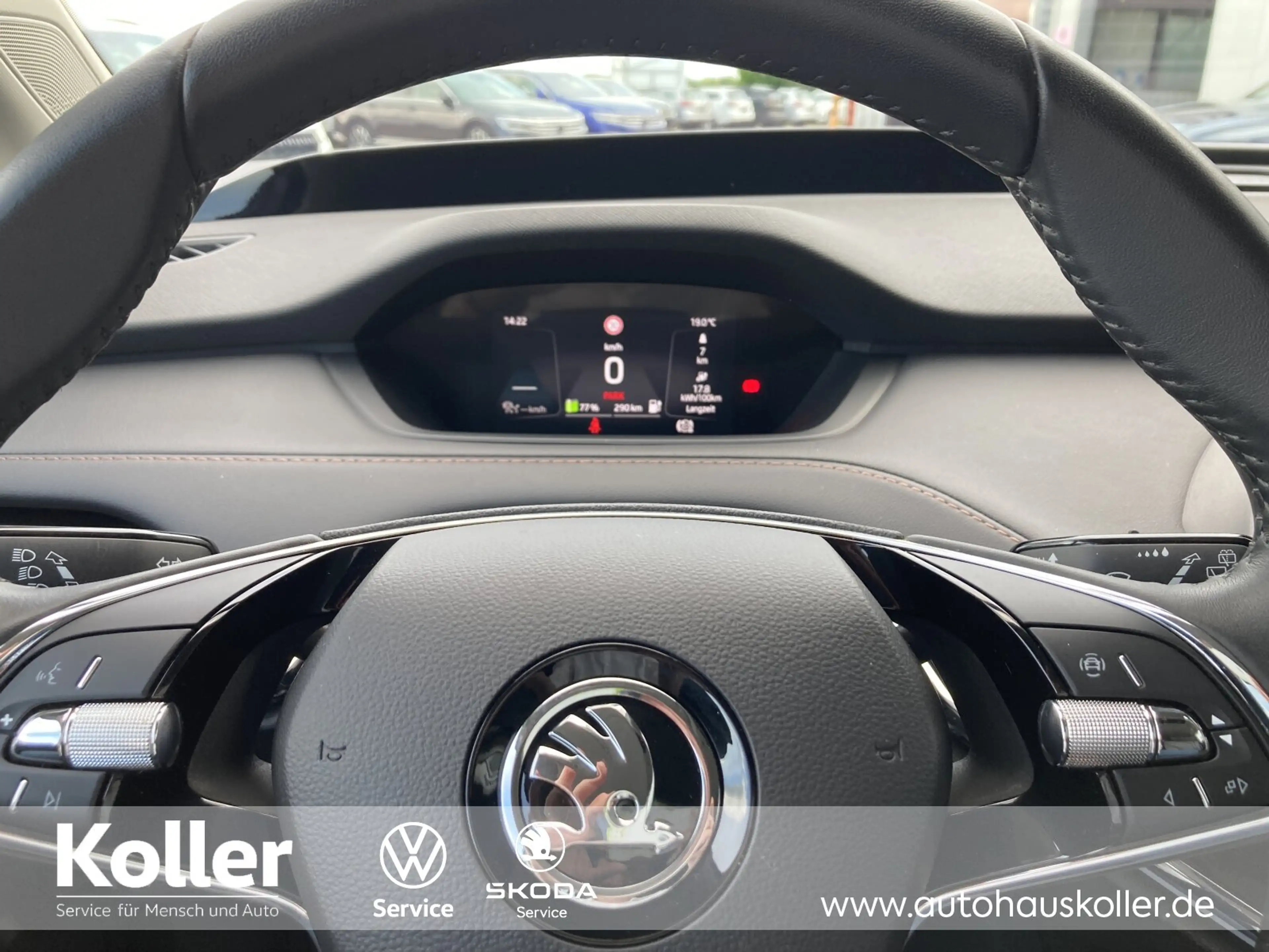 Skoda Enyaq Enyaq iV 60 Suite Leder e.HK HUD Kamera Navi ACC — photo 15