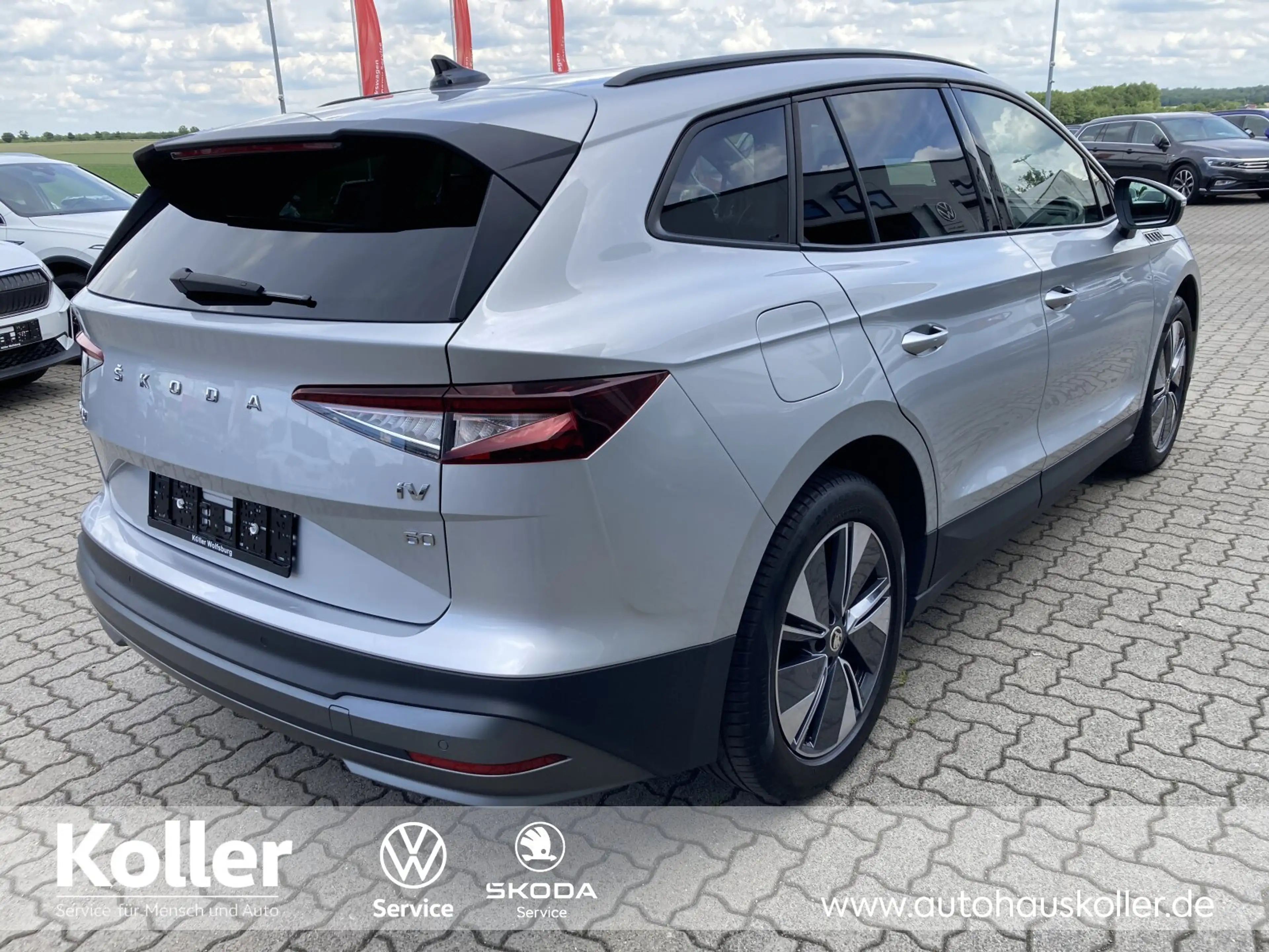 Skoda Enyaq Enyaq iV 60 Suite Leder e.HK HUD Kamera Navi ACC — photo 4