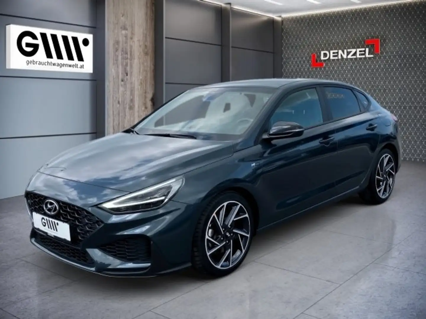 Hyundai i30 Fastback 1,5 T-GDi N-Line DCT Aut. Bleu - 1