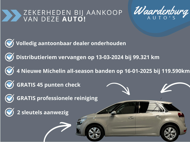 Citroen C4 SpaceTourer 1.2 PureTech Selection | Automaat | Riem v.v. | Ca — photo 8