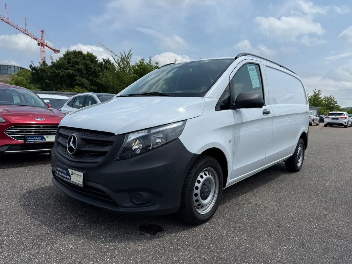 Mercedes-Benz Vito Kasten 114 CDI FWD kompakt+Laderaum LED+PP Blanc - 2