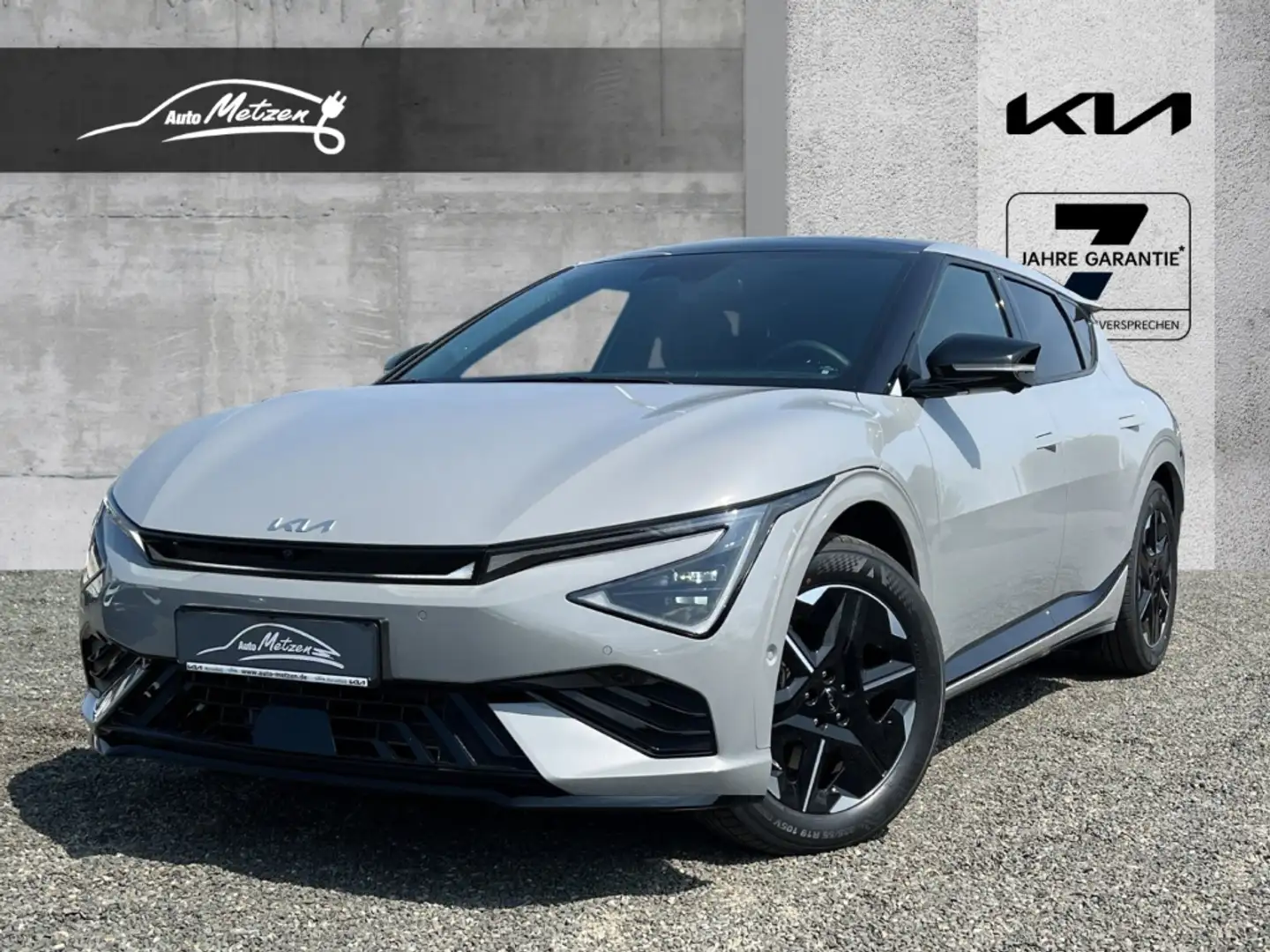 Kia EV6 84 kWh RWD GT-Line  AHK HUD El. Panodach Navi Digi Gris - 1