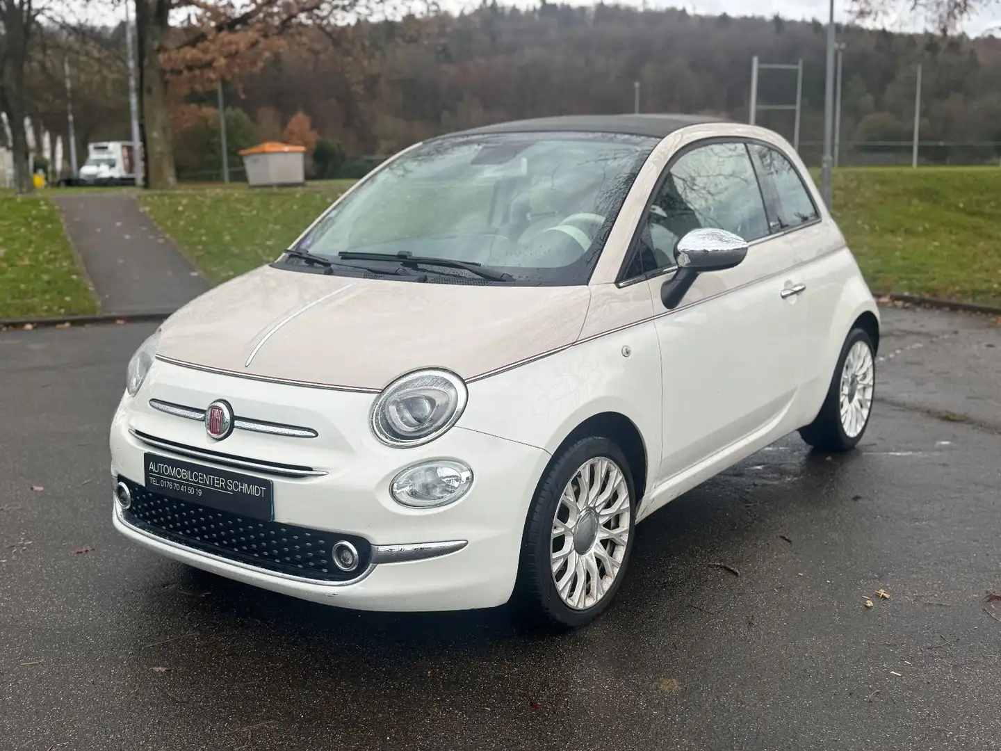 Fiat 500C m. NAVI*XENON*PDC Weiß - 2