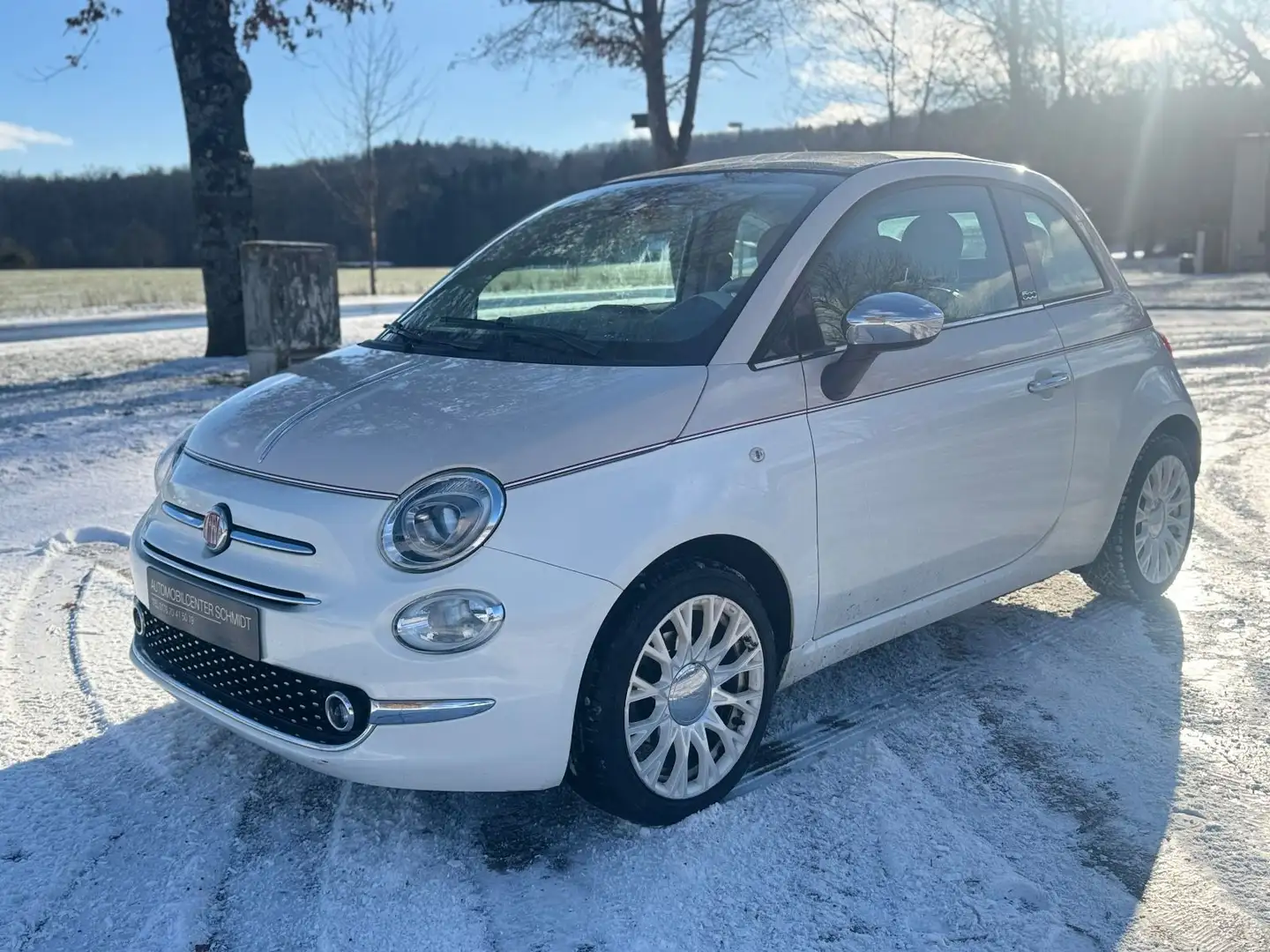 Fiat 500C m. NAVI*XENON*PDC Weiß - 2