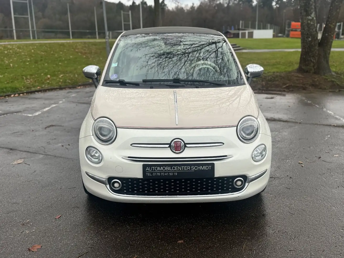 Fiat 500C m. NAVI*XENON*PDC Weiß - 1