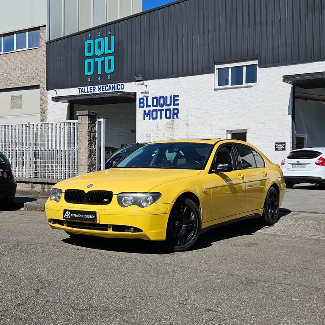 BMW 730 730d Jaune - 2