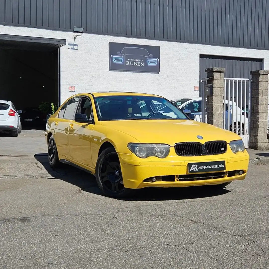 BMW 730 730d Jaune - 1