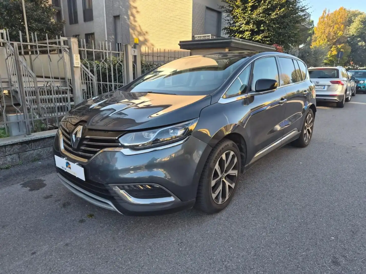 Renault Espace dCi 160CV Energy Executive 4Control 7POSTI Grijs - 1