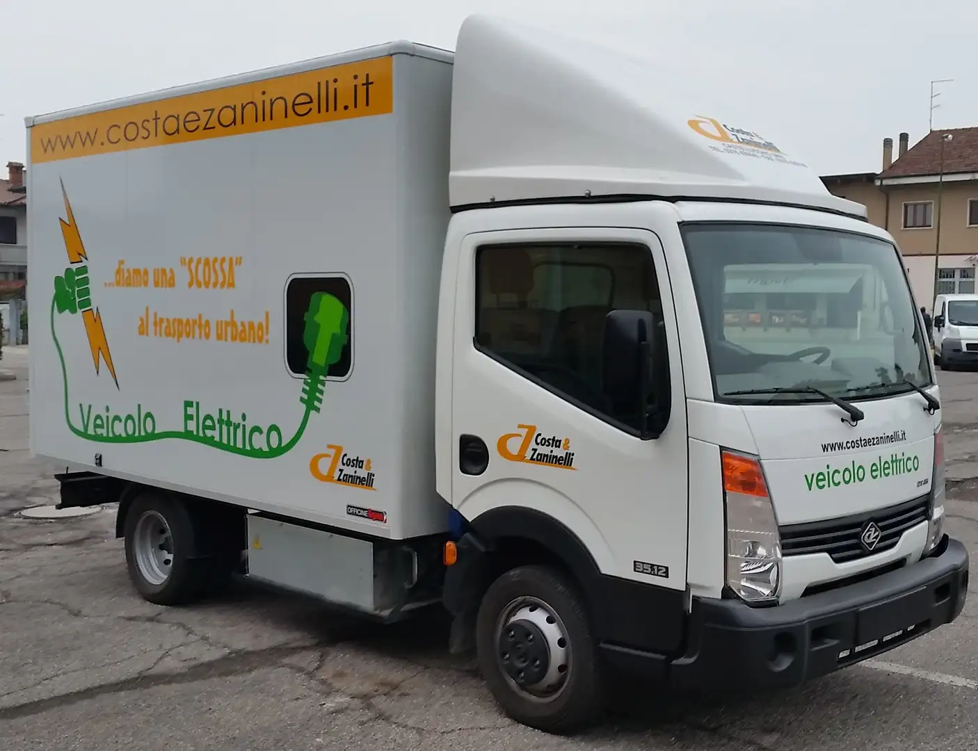 Nissan Cabstar Elettrico Bianco - 1