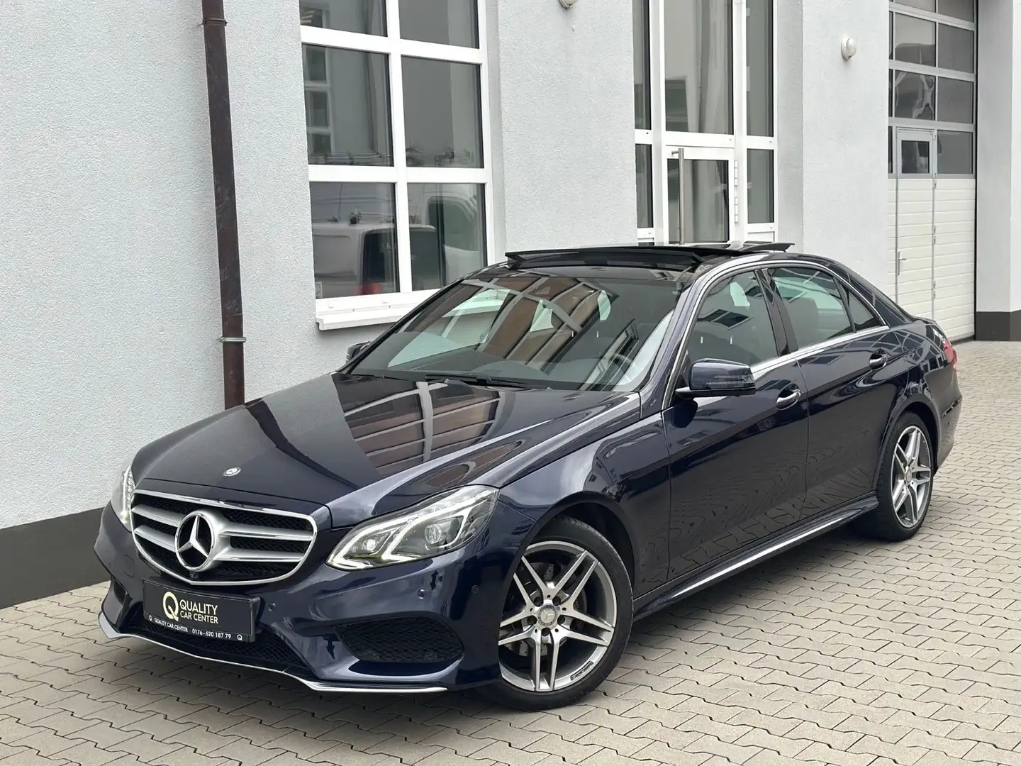 Mercedes-Benz E 220 9G AMG SPORT *PANO*360°KAM*SPUR* Azul - 2