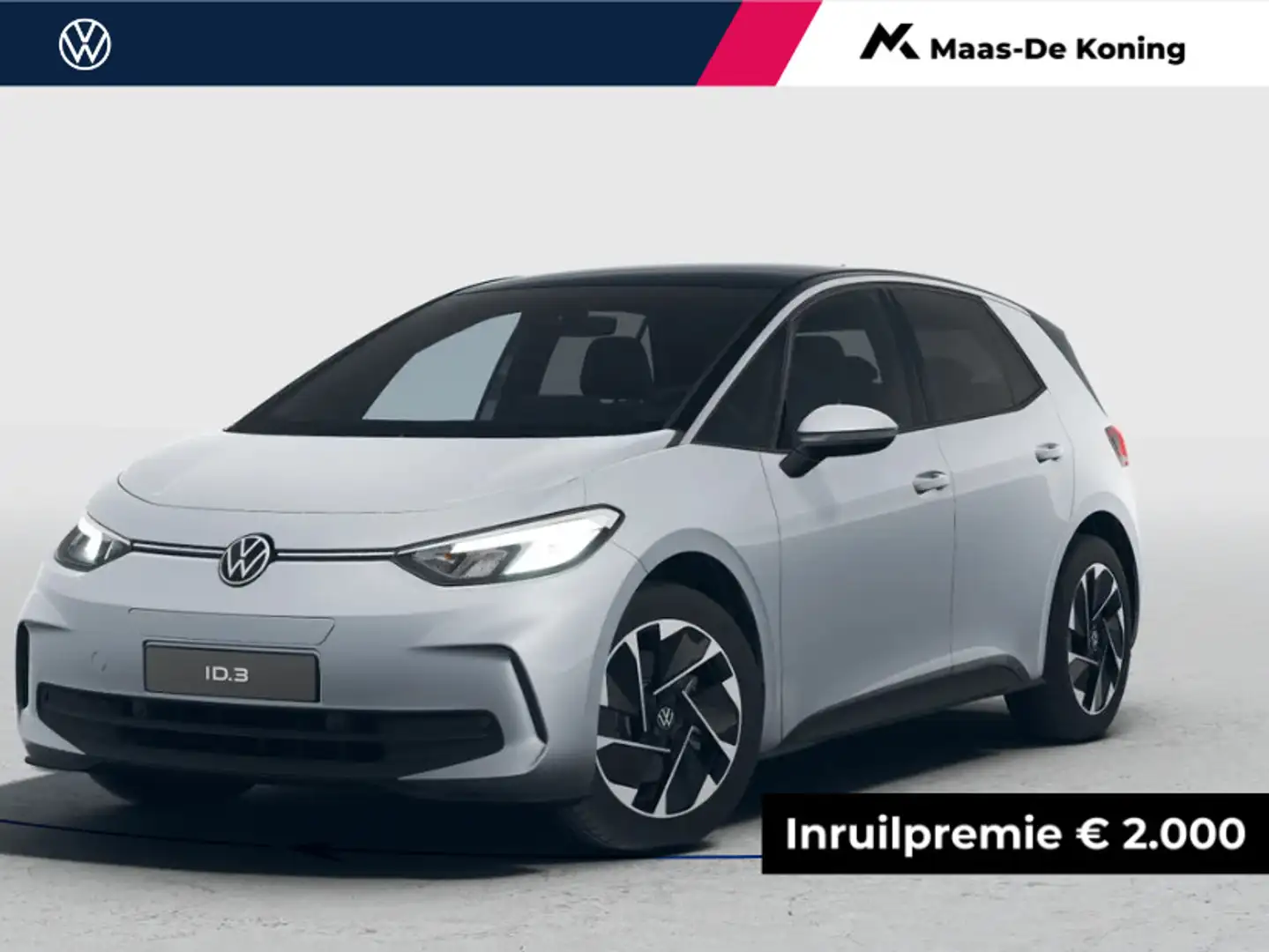 Volkswagen ID.3 Pure Business 52 kWh accu. 170 pk · Black Edition Zilver - 1
