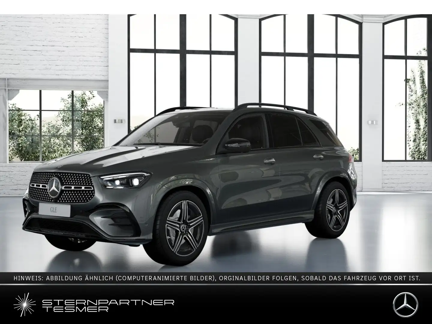 Mercedes-Benz GLE 450 d 4M #AMG #STANDHZG #AHK #PANO-SD #HUD Сірий - 1