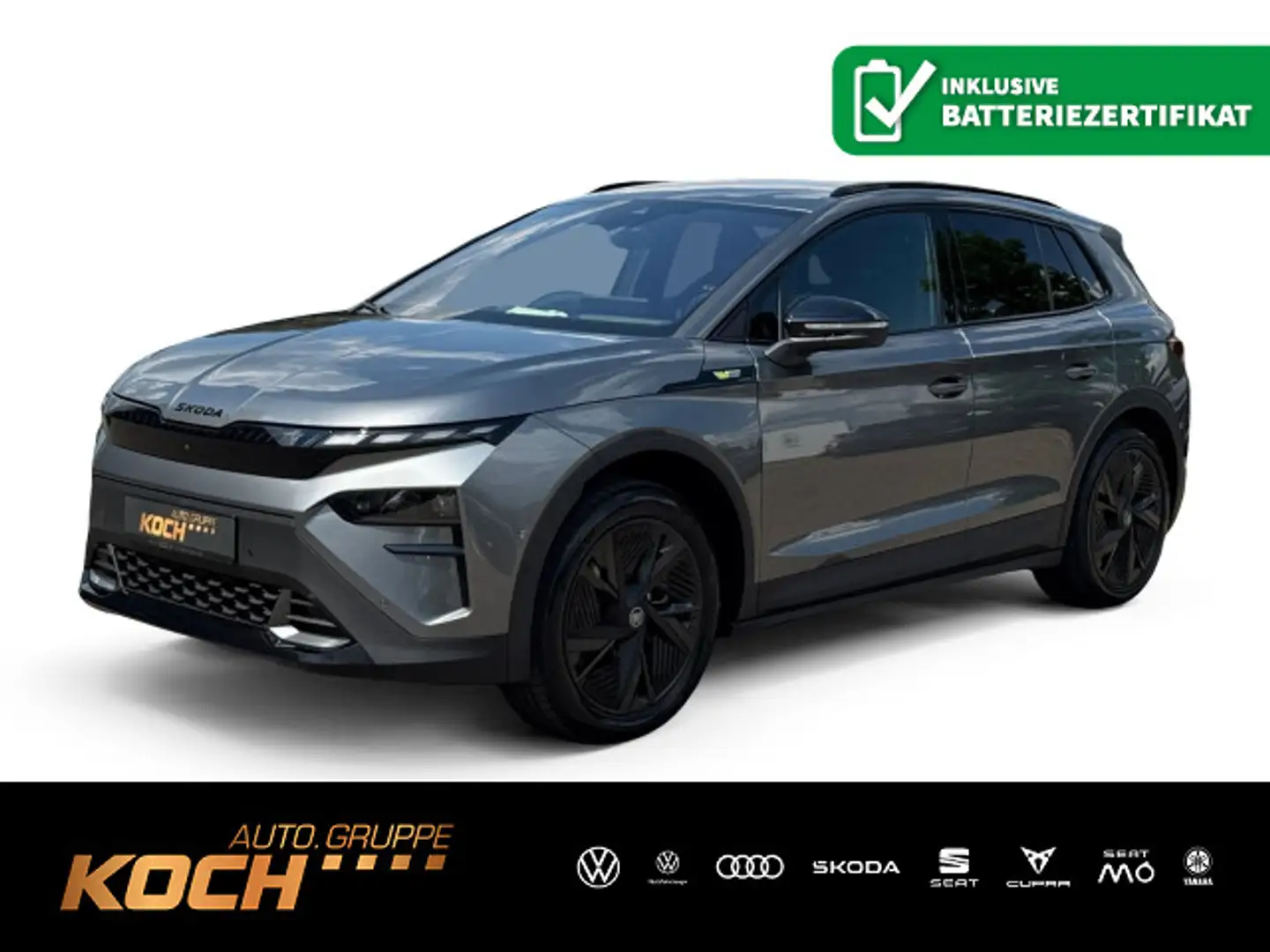 Skoda RS 85x*NAVI*MATRIX-LED*360°KAM*CANTON*AHK* Сірий - 1