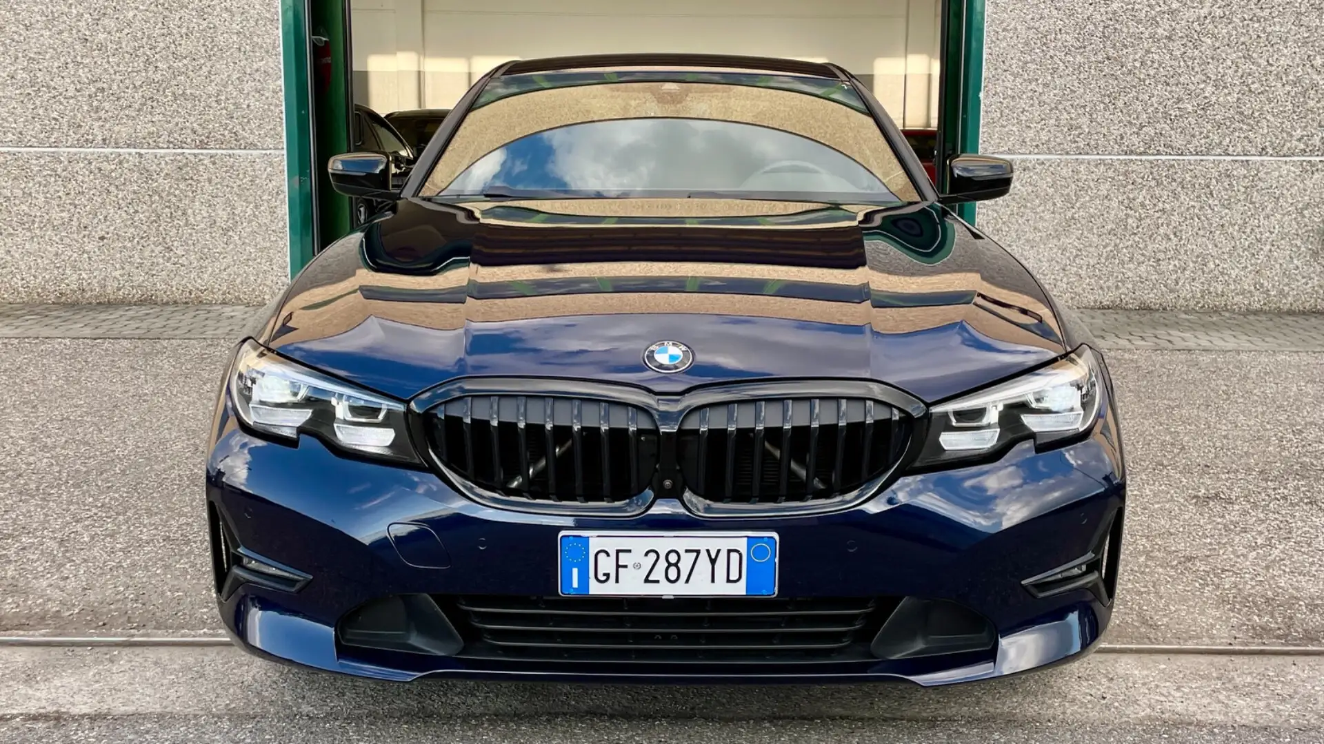 BMW 320 BMW 320D 2.0 48V X-DRIVE 190CV - FULL LED, PELLE, Blu/Azzurro - 2