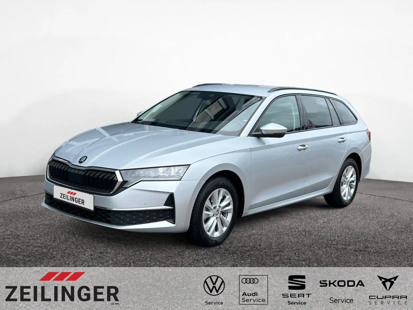 Skoda Octavia Combi Selection TDI DSG|AHK|eHECK|NAVI Silber - 1