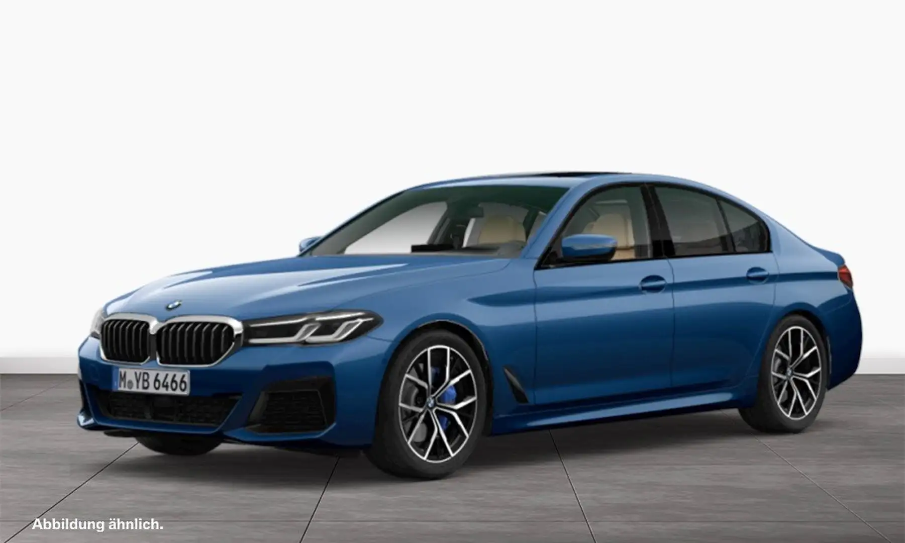 BMW 530 d M Sport/LivePro/CarPlay/Glasdach/ACC/Parking/Ad. Blau - 1