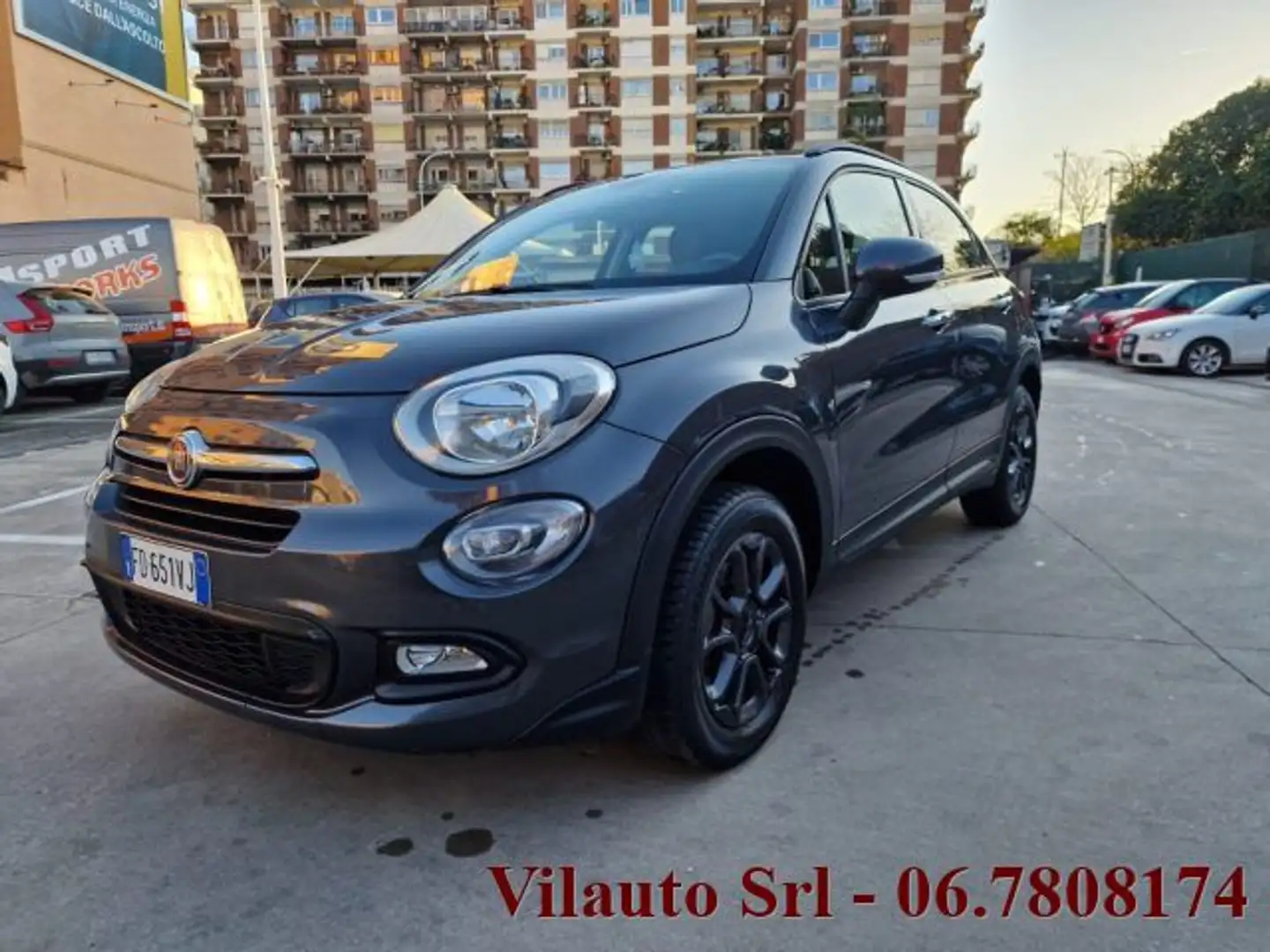 Fiat 500X 1.6 E-Torq 110 CV 16v Unipro' euro 6 Grigio - 1