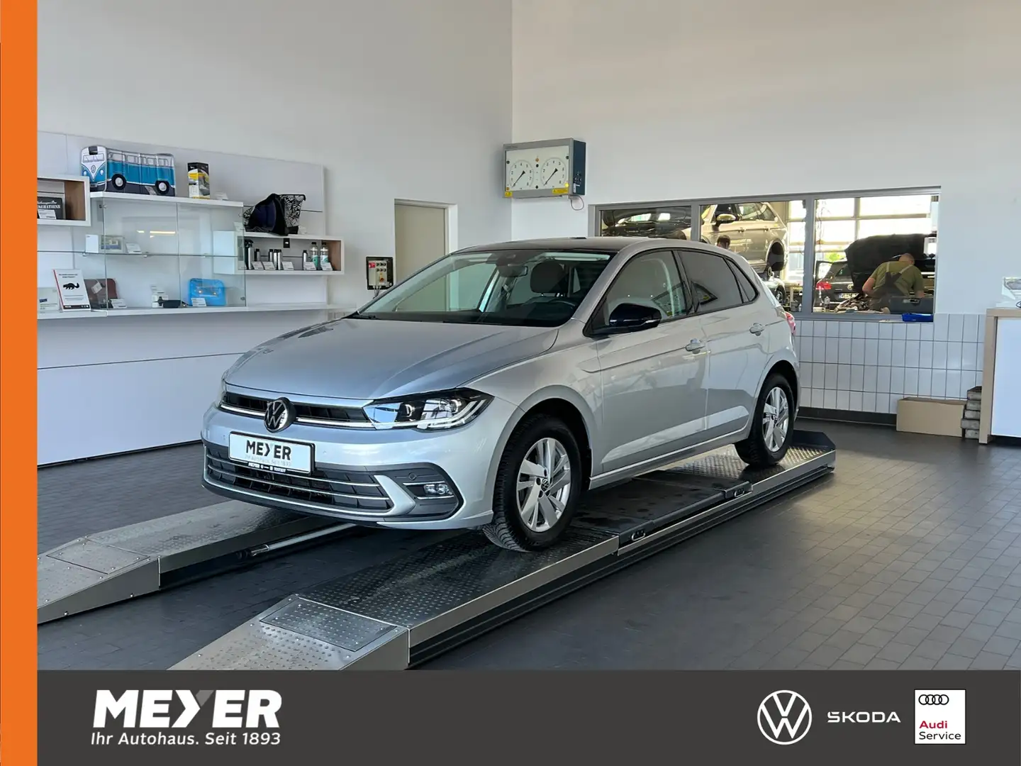 Volkswagen Polo Style 1.0 TSI *IQ.Light, Kamera, App Connect, 15' Silber - 1