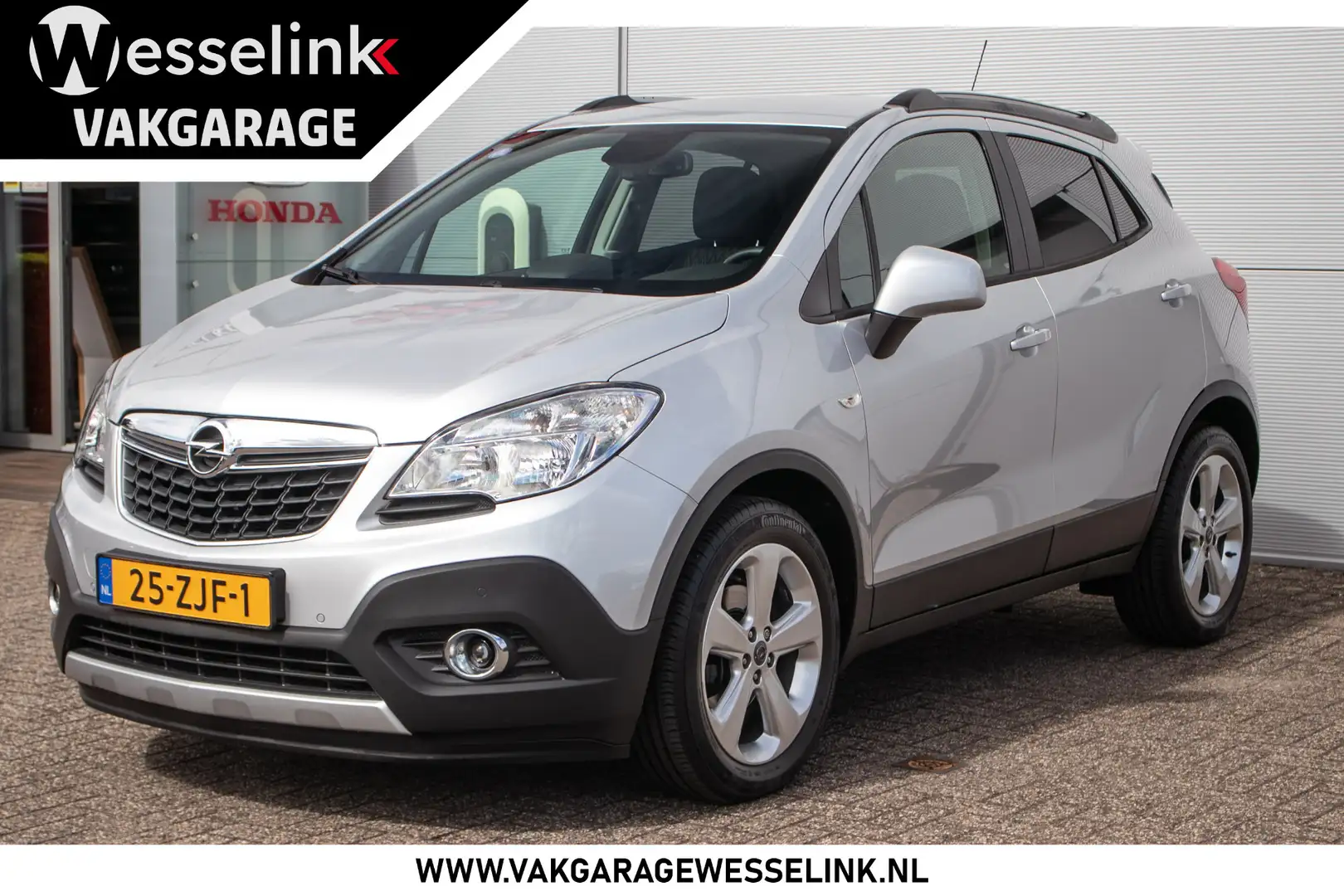 Opel Mokka 1.4 T Cosmo 4x4 Dealer ond. | Navi | Trekh. | Stoe Gris - 1