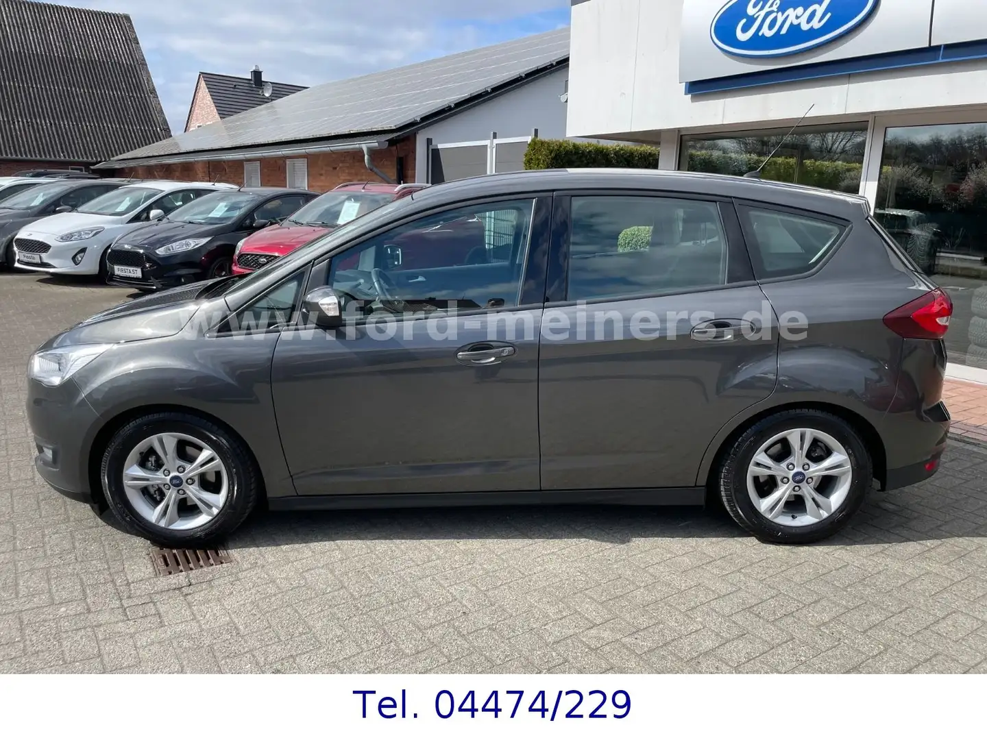 Ford C-Max 1.0 EcoBoost Business Ed. *Inspektion neu* Grijs - 2