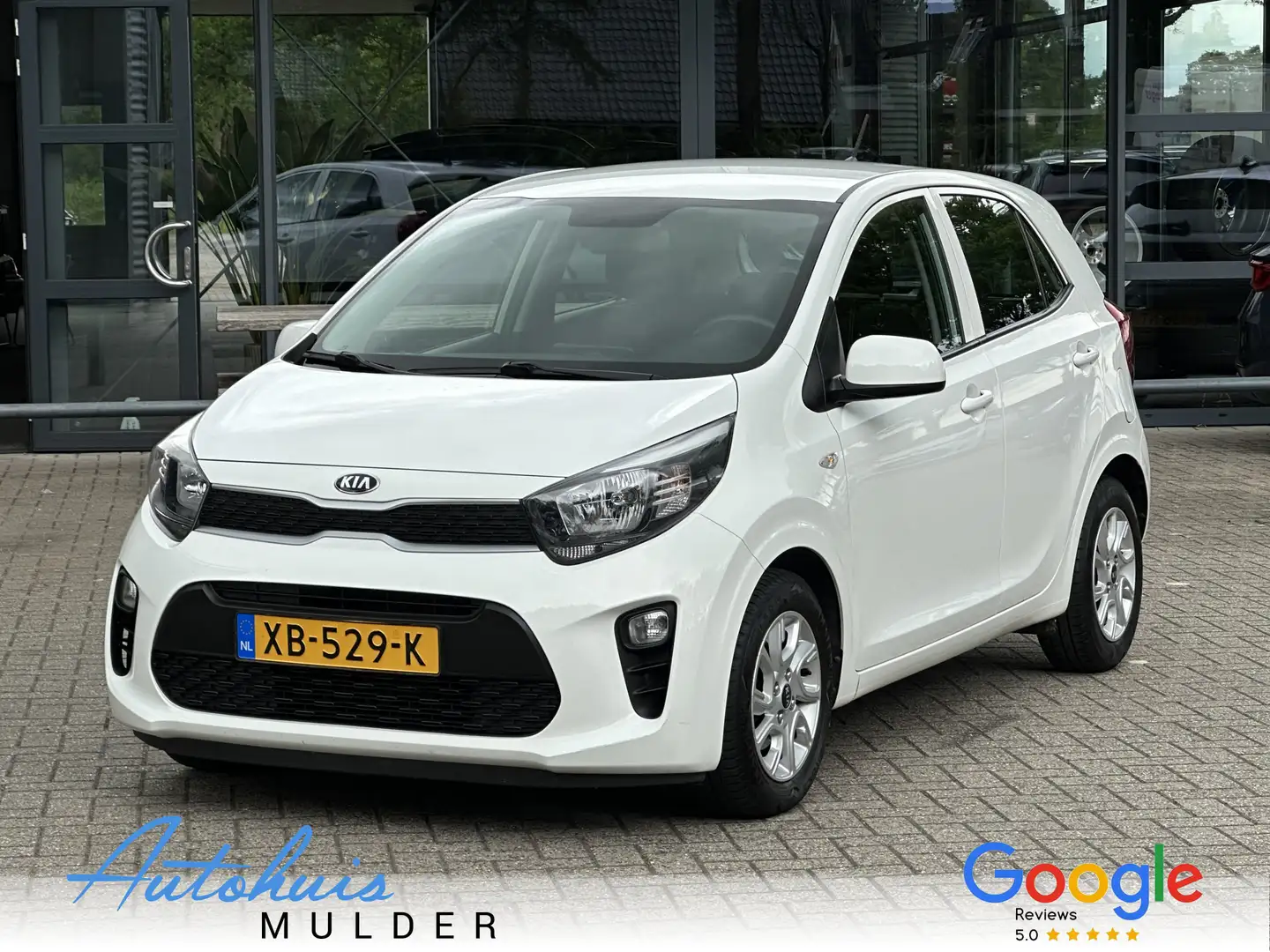 Kia Picanto 1.0 CVVT EconomyPlusLine Airco/Lichtmetalen velgen Bianco - 1
