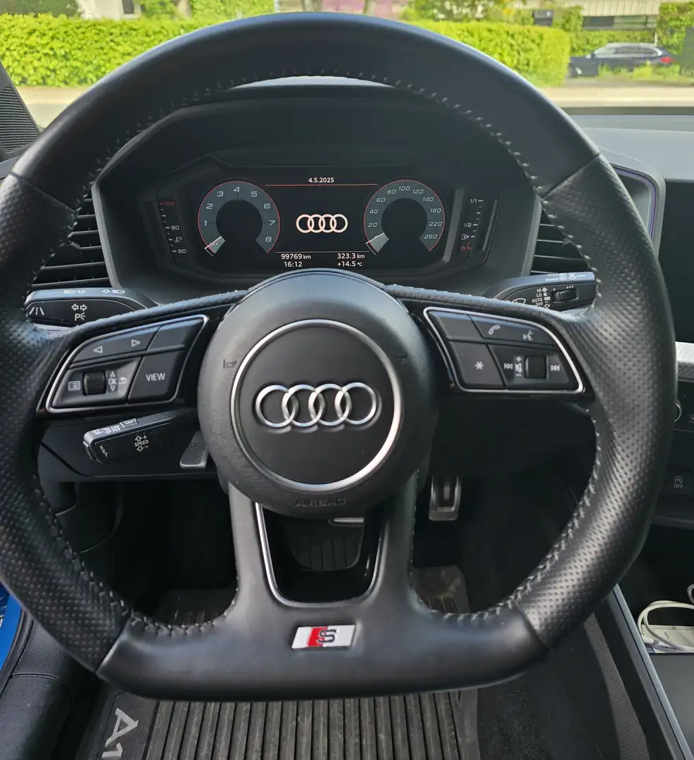 Audi A1 A1 30 TFSI Sportback S tronic S line Bleu - 2